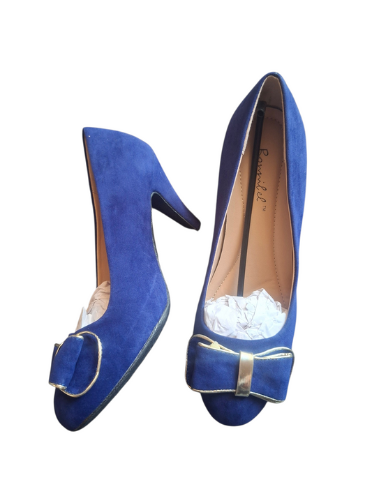 'Royal Blue' magassarkú cipő