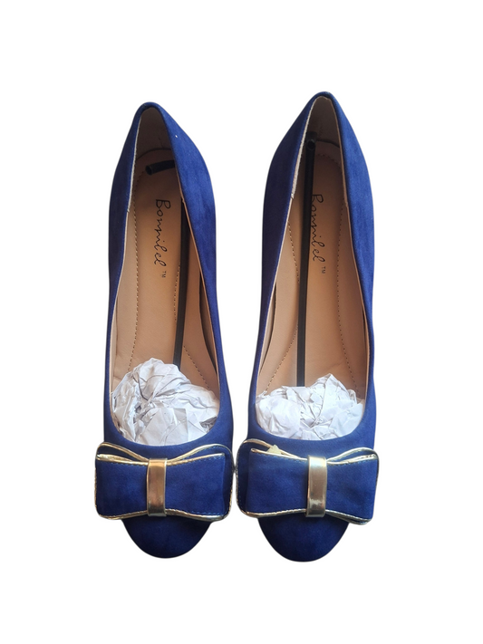 'Royal Blue' magassarkú cipő